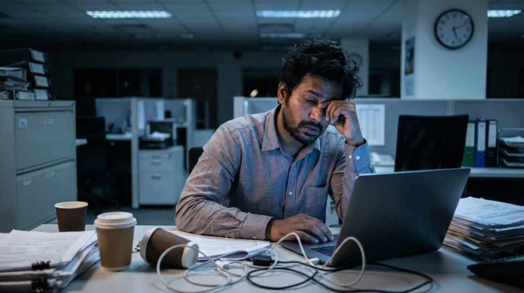 மன அழுத்தம் மற்றும் Anxiety அறிகுறிகளை விளக்கும் மனநல விழிப்புணர்வு படம் – MindVoice